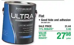 Menards EXTERIOR PAINT & PRIMER Flat offer