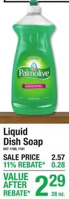 Menards Liquid Dish Soap offer