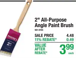 Menards 2 All-Purpose Angle Paint Brush offer