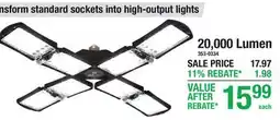 Menards 20,000 Lumen offer