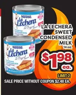 Torres Supermercado LA LECHERA SWEET CONDENSED MILK offer