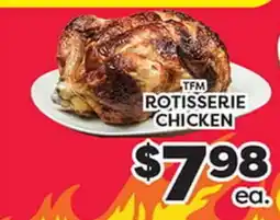 Torres Supermercado TFM ROTISSERIE CHICKEN offer