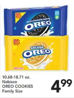 Pete's Fresh Market Nabisco OREO COOKIES Family Size offer
