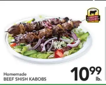 Pete's Fresh Market Homemade BEEF SHISH KABOBS offer