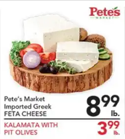 Pete's Fresh Market Pete's Market Imported Greek FETA CHEESE offer