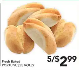 Pete's Fresh Market Fresh Baked PORTUGUESE ROLLS offer