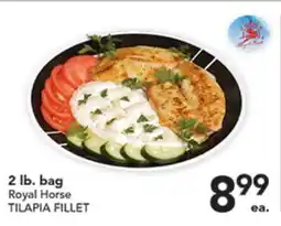 Pete's Fresh Market 2 lb. bag Royal Horse TILAPIA FILLET offer