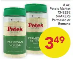 Pete's Fresh Market Pete's Market CHEESE SHAKERS offer