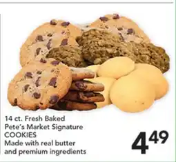 Pete's Fresh Market Pete's Market Signature COOKIES offer