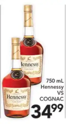 Pete's Fresh Market 750 mL Hennessy VS COGNAC offer