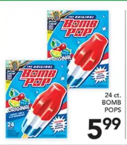 Pete's Fresh Market BOMB POPS offer