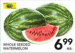 Pete's Fresh Market WHOLE SEeded WATERMELON offer