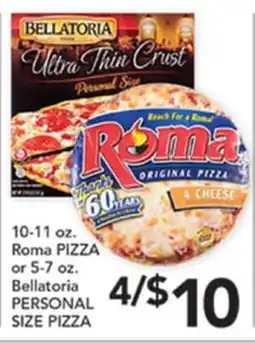 Pete's Fresh Market Bellatoria PERSONAL SIZE PIZZA offer