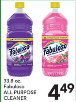 Pete's Fresh Market 33.8 oz. Fabuloso ALL PURPOSE CLEANER offer