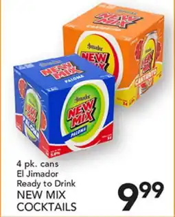 Pete's Fresh Market El Jimador Ready to Drink NEW MIX COCKTAILS offer