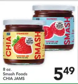 Pete's Fresh Market Smash Foods CHIA JAMS offer