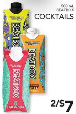 Pete's Fresh Market 500 mL BEATBOX COCKTAILS offer