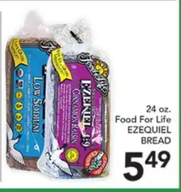 Pete's Fresh Market 24 oz. Food For Life EZEQUIEL BREAD offer