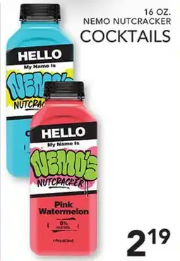 Pete's Fresh Market NEMO NUTCRACKER COCKTAILS offer