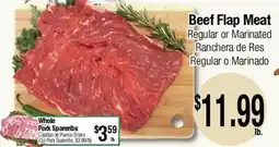 Big Saver Foods Beef Flap Meat offer