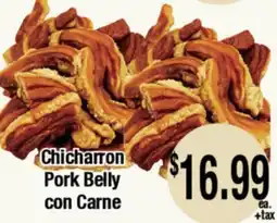 Big Saver Foods Chicharron Pork Belly con Carne offer