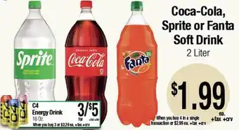 Big Saver Foods Coca-Cola, Sprite or Fanta Soft Drink offer