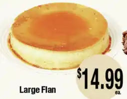 Big Saver Foods Large Flan offer