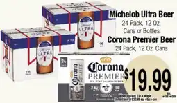 Big Saver Foods Michelob Ultra Beer, Corona Premier Beer offer