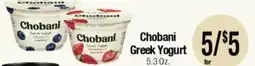 Big Saver Foods Chobani Greek Yogurt offer