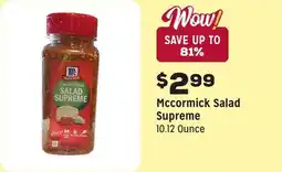 Grocery Outlet Salad Supreme offer