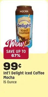Grocery Outlet Iced Coffee Mocha offer