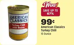 Grocery Outlet Turkey Chili offer