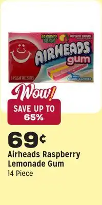 Grocery Outlet Raspberry Lemonade Gum offer