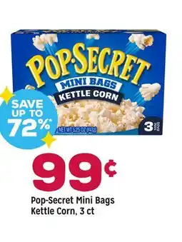 Grocery Outlet Pop-Secret Mini Bags Kettle Corn offer