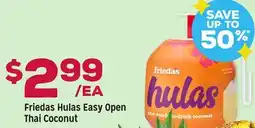 Grocery Outlet Friedas Hulas Easy Open Thai Coconut offer