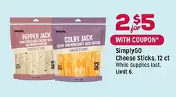 Grocery Outlet SimplyGO Cheese Sticks offer
