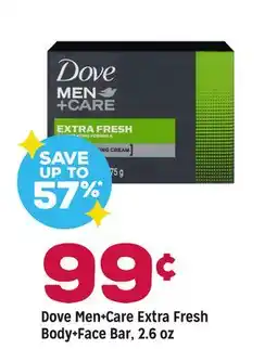 Grocery Outlet Dove Men + Care Extra Fresh Body + Face Bar offer
