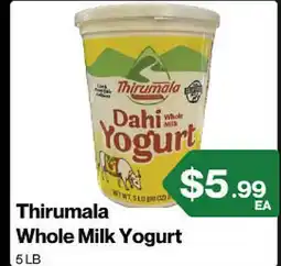 Market Place on Oakton Thirumala Whole Milk Yogurt offer