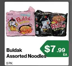 Market Place on Oakton Buldak Assorted Noodles offer