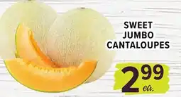 Cermak Fresh Market SWEET JUMBO CANTALOUPES offer