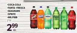 Cermak Fresh Market •COCA-COLA •FANTA +FRESCA •SEAGRAMS •SPRITE •MR.PIBB offer