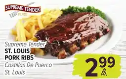 Cermak Fresh Market Supreme Tender ST. LOUIS PORK RIBS offer