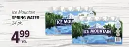 Cermak Fresh Market Ice Mountain SPRING WATER offer