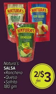 Cermak Fresh Market Natura's SALSA offer