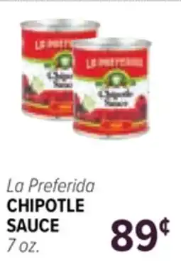 Cermak Fresh Market La Preferida CHIPOTLE SAUCE offer