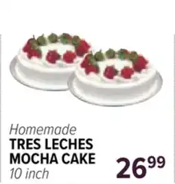 Cermak Fresh Market Homemade TRES LECHES MOCHA CAKE offer