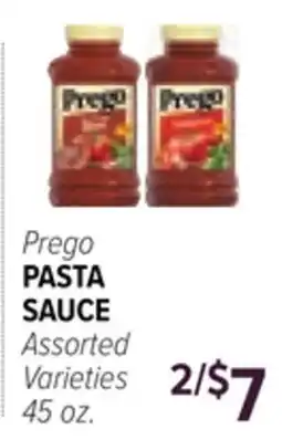 Cermak Fresh Market Prego PASTA SAUCE offer