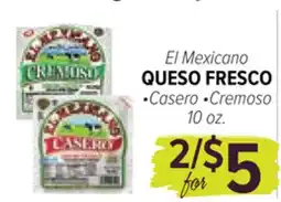 Cermak Fresh Market El Mexicano QUESO FRESCO offer