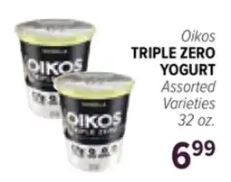 Cermak Fresh Market Oikos TRIPLE ZERO YOGURT offer