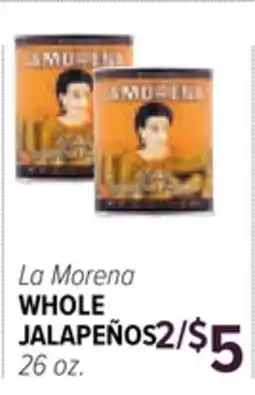 Cermak Fresh Market La Morena WHOLE JALAPEÑOS offer